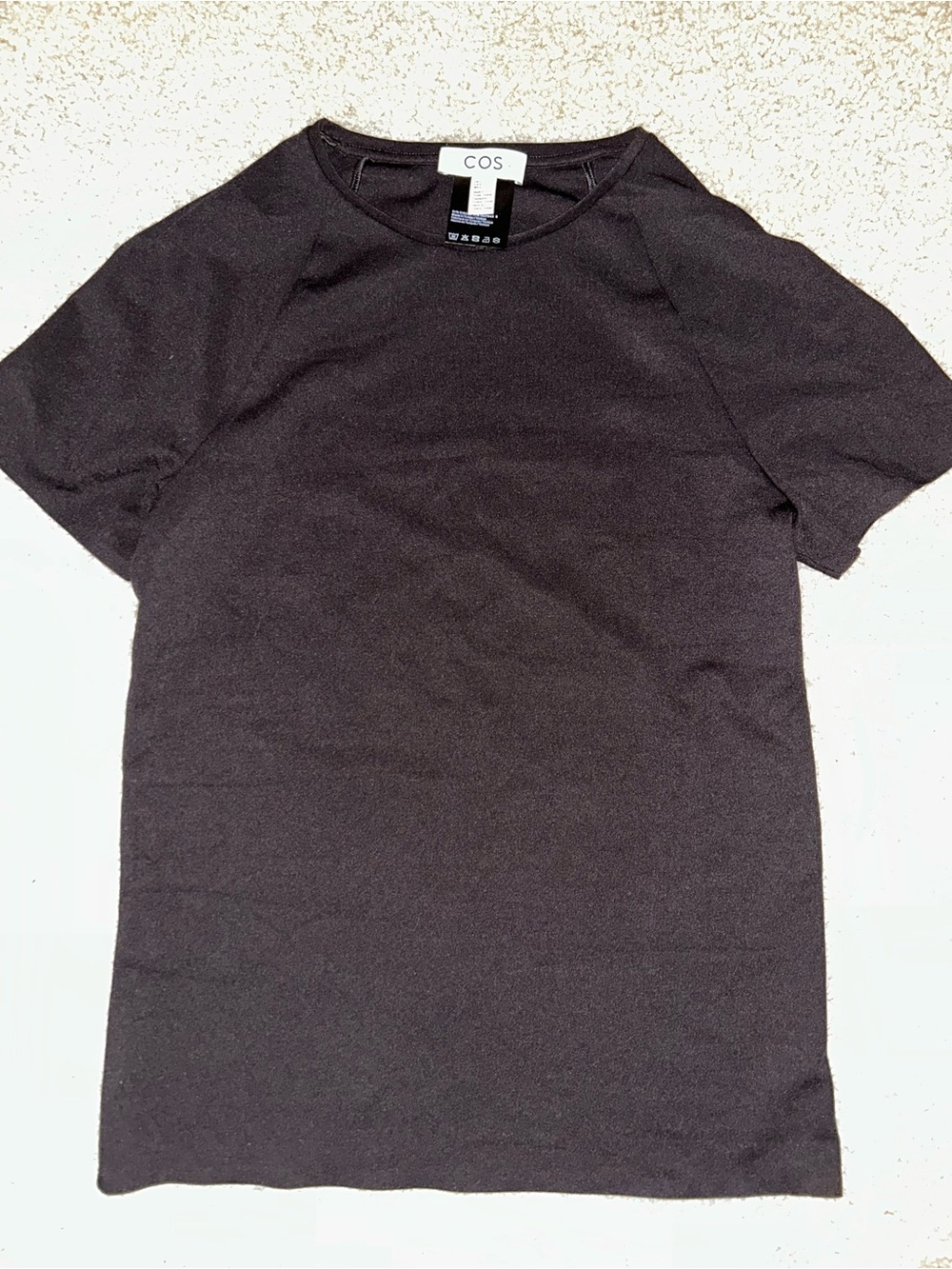 COS Black Long Sleeve Crewneck Top - Picture 3 of 3